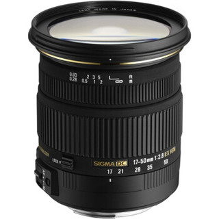 SIGMA 适马 17-50mm F2.8 EX DC OS HSM 标准变焦镜头 佳能卡口 77mm