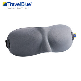 蓝旅（TRAVEL BLUE）3D立体睡眠遮光眼罩 飞机高铁午休睡觉眼罩 斯里兰卡进口轻薄透气男女通用 灰色