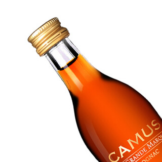 卡慕（CAMUS）洋酒 皇冠GMC 干邑白兰地限量版小酒伴 50ml