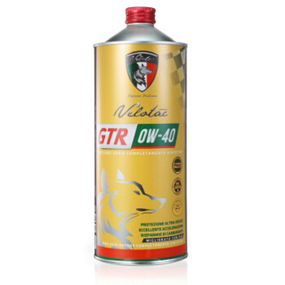 意狼(Velotac) 全合成机油润滑油  0W-40 1L SN级 GTR系列 汽车用品