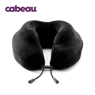 Cabeau Classic系列 颈枕 U型枕 汽车 高铁 飞机旅行头枕 午睡午休枕靠枕 可折叠收纳 黑色