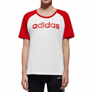 阿迪达斯 ADIDAS NEO 女子 休闲系列 W CE TEE 2 运动 T恤 DW7948 M码