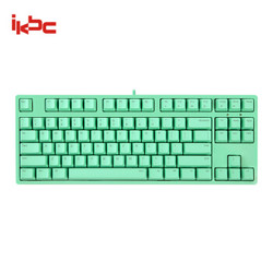 ikbc C200 有线游戏机械键盘  87键 绿色 樱桃茶轴