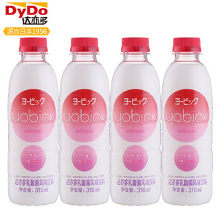 原装进口 达亦多 （Dydo）胶原蛋白 乳酸菌风味饮料310ml*4瓶