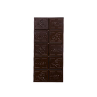 歌帝梵（GODIVA）德国进口 85%浓醇黑巧克力片100克*3（3片一组）