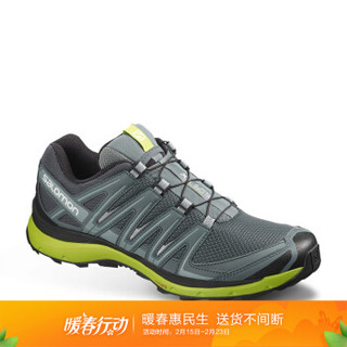 萨洛蒙（Salomon）男款户外防滑耐磨透气越野鞋 XA LITE 墨色 406709 UK6.5(40)