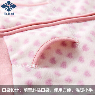 俞兆林（YUZHAOLIN） 儿童外套男女童卫衣单衫0到8岁儿童外套小孩上衣 彩色短夹克-浅粉 90CM