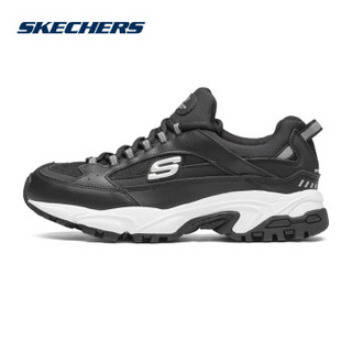 Skechers斯凯奇 男鞋运动鞋休闲舒适系带透气运动跑步鞋男 666028 666028/NVY 42