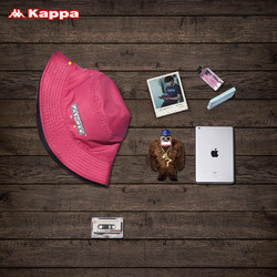 Kappa 卡帕背靠背联名Pacman吃豆人情侣款男女休闲渔夫帽遮阳帽