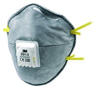 3M 9914 专业系列Particulate Respirator - 白色（2 件） 白色 9914 2