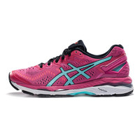 ASICS亚瑟士 稳定透气跑鞋 运动鞋女跑步鞋GEL-KAYANO 23 T696N-1978 粉色/蓝色/珊瑚色 37