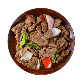 haodelai 好得睐 半成品菜黑椒牛肉 250g 牛肉菜品 方便菜调理菜品  私房牛肉速冻菜品