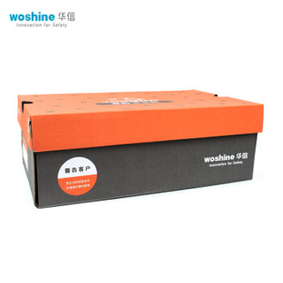 华信（woshine）吉豹 WB710P 透气牛皮低邦防砸防穿刺安全鞋防滑耐磨舒适大底劳保鞋44码