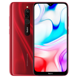 Redmi 红米 8 智能手机 4GB 64GB 魅影红