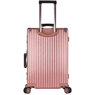 汤普瑞斯 TPRC 万向轮拉杆箱行李箱 新风尚复古款旅行箱20英寸玫瑰金