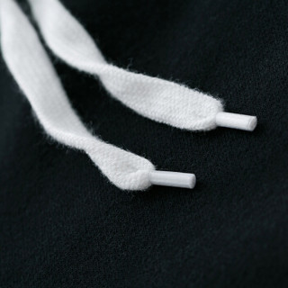 MARKLESS 卫裤男运动裤黑色纯棉休闲长裤青年CLA8821M黑色185/XXL（2.76尺）