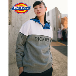 Dickies 19FW 字母印花半开襟卫衣 DK007052