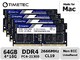 中亚prime会员：Timetec Hynix IC DDR4 2666MHz PC4-21300 CL19 1.2V SODIMM 内存 RAM * 64GB KIT(4x16GB)