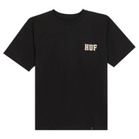HUF 男士黑色短袖T恤 TS00575-BLACK-S