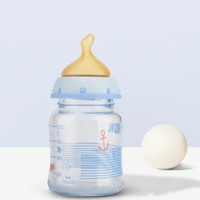 NUK 玻璃奶瓶 新生儿仿母乳实感宽口奶瓶 120ml