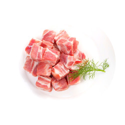 双汇 猪肉新鲜肋排段 1000g*2