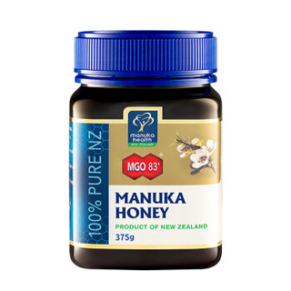 蜜纽康 (Manuka Health) MGO83+麦卢卡蜂蜜375g*2瓶红色花语礼盒