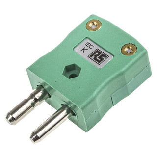 欧时RS Pro热电偶温度传感器插头连接器温控仪插头连接器3629991 IEC 标准快速线插头连接器