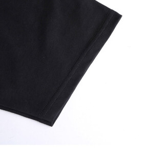 GCDS 男士黑色棉质新主题比卡丘系列短袖T恤衫 PK19M020002 02  L码