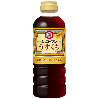 KIKKOMAN 万字 龟甲万字淡口酱油 500ml