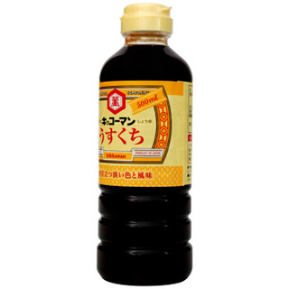 KIKKOMAN 万字 龟甲万字淡口酱油 500ml