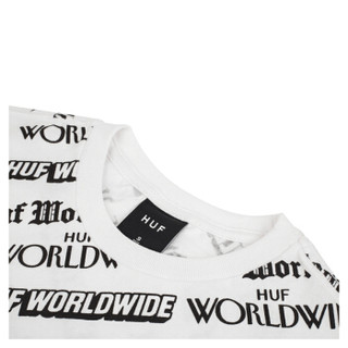 HUF 男士白色短袖T恤 TS00565-WHITE-XL