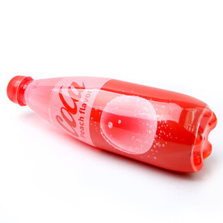 马来西亚原装进口 晃动粉色水蜜桃味可乐碳酸饮料400ml*6瓶装