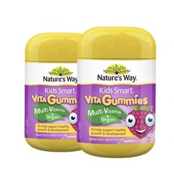 Nature's way 佳思敏 维生素蔬菜营养软糖 60粒/瓶 2瓶 *2件