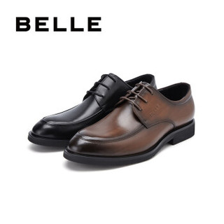 Belle 百丽 39851CM9  牛皮英伦风商务正装男皮鞋