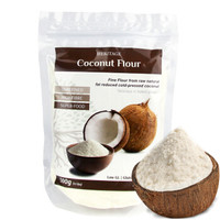 赫丽特奇 斯里兰卡原装进口 赫丽特奇天然椰子面粉500g 无麸质高纤维轻脂健身生酮西点蛋糕烘焙原料