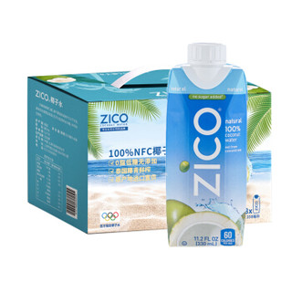 Zico 100%椰子水 330ml*8/礼盒 *2件