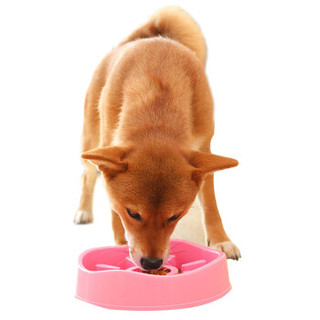 卡诺carno 狗狗防噎碗金毛泰迪中小型大型犬减慢进食碗太阳慢食碗