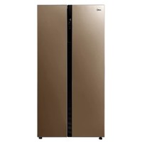 值友专享、补贴购：Midea  美的 BCD-525WKPZM(E)  对开门冰箱 525升