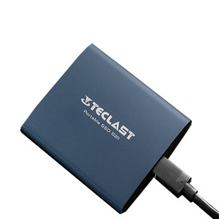 Teclast 台电 S20 USB 3.1 Gen2 移动固态硬盘 Type-C 256GB 蓝色