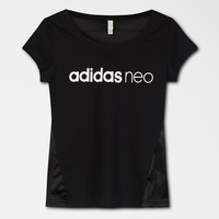 adidas 阿迪达斯 neo CD6649 女士短袖T恤