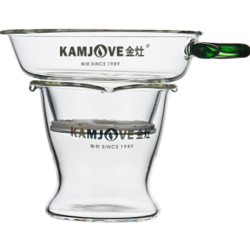 KAMJOVE 金灶 GO-08 玻璃茶漏 茶具配件