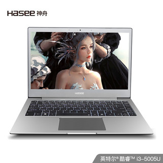 神舟 优雅X3G1 13.3英寸笔记本电脑（i3-5005U、8G、256G ）