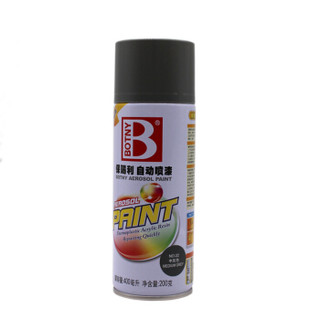 保赐利/BOTNY 自喷漆 工业用品改色 金属防锈油漆 灰色系列 中灰色 200g/400ml/瓶