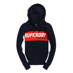 Superdry 极度干燥 Skater Colourblock 女士连帽卫衣/连帽衫 