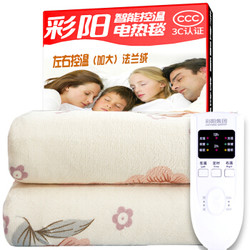 KYOUNG 彩阳 电热毯双人电褥子自动断电控温定时电暖毯1.8*1.5米家用电毯子