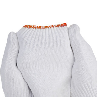 威克（vico）WK9820 棉纱手套12付装 加厚防护手套 耐磨耐用劳保手套 劳保用品