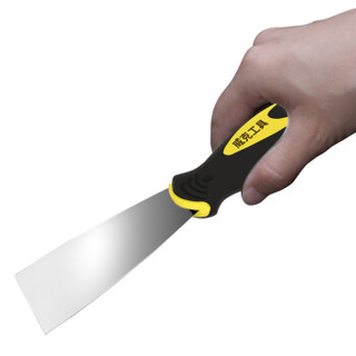 威克（vico）WK-YHD015 不锈钢油灰刀1.5英寸塑柄批刀刮刀铲刀腻子刀抹泥刀手动工具