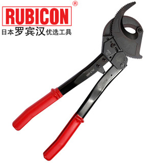 罗宾汉（RUBICON）进口强力手动棘轮电缆剪 RLY-050 齿轮缆线剪钳 齿轮线缆剪刀