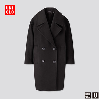 UNIQLO 优衣库 422333 设计师合作款 羊毛混纺大衣
