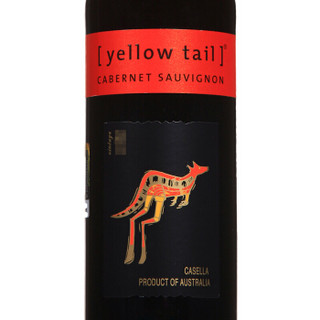 黄尾袋鼠 澳大利亚进口红酒 黄尾袋鼠（Yellow Tail）加本力苏维翁红葡萄酒 750ml